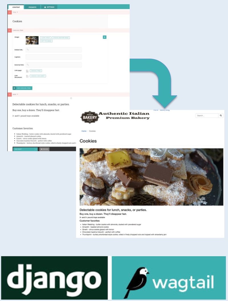 Django Wagtail CMS